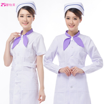 Xinyimei nurse clothes medical clothes short-sleeved long-sleeved white coat pharmacy work clothes beauty clothes doctor clothes