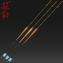 Crown standard D-010 two eyes thick tail eye-catching myopia floating Lake reservoir deep water buoyancy fish drift fishing gear fishing