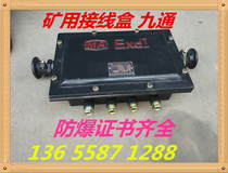 Explosion-proof mine circuit junction box 30 pairs of eight-way explosion-proof mine explosion-proof circuit junction box