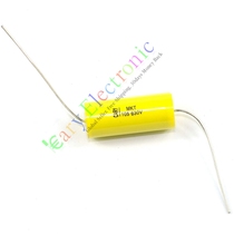 630V Yellow Wearing Atrium Axial Liner Machine Coupling Film Capacitive Fever Endless Copper Feet Power Amplifier Acoustics 1 0uf