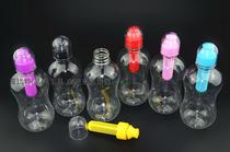 Portable light and cute drinking water bottle filter water bottle sports soft kettle outdoor fitness water cup