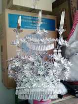 New Miao Dong Yao silver hat does not change color color headdress minority stage song and dance decorations