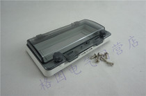 8 circuits 8P PC transparent protective window cover observation frame circuit breaker waterproof dustproof corrosion IP67