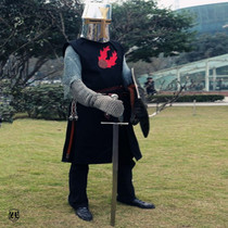 (Warhammer burqa) Double-tailed Comet Game Around the Medieval Knight Legion Battle Robe Armor