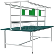 Double-sided anti-static Workbench console factory assembly line electronic maintenance table packing and cutting table panel