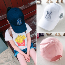 Childrens sun hat Summer sunscreen hat Girl baby casual hat Kindergarten cotton parent-child baseball hat Mother and daughter