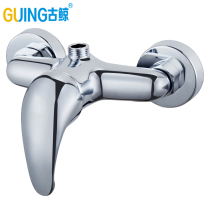 Ancient whale bathroom full copper shower shower faucet simple hand-held shower top spray shower set open and concealed