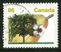 Canada General Stamp 1991 Fruit 86c Letter of sale