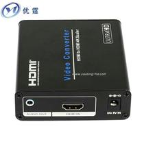 Youting HDMI resolution regulator 720P1080P60HZ mutual transfer 4K30 60HZ with audio separation