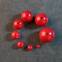 Big red cinnabar scattered beads handmade diy woven beaded beads bracelet bracelet accessories bead material single bead