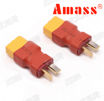 AMASS produced XT60 female to T plug male conversion plug Model airplane connection conversion head ADP020