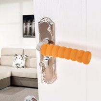 Spiral grain thickened door handle glove EVA compression and anti-collision protective sleeve room door handle child protective cover hand cushion