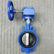 Cast iron turbine wafer butterfly valve D371X F-10 16 (can be customized wear-resistant high temperature resistance)DN40-DN200