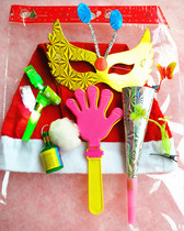 Christmas Christmas gift bag Christmas gift bag small gift gift bag gift selling germination clip Christmas hat decoration