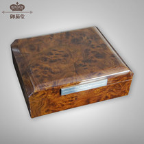 Yuegatang cigar moisturizer cedar wood solid wood cigar alcoholic cigar box sealed cigar box set
