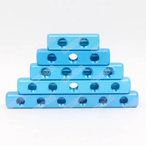 Pneumatic multi-line gas row quick connector base straight row plug row AL-2 3 4 5 6 7 8 9 10