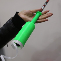 Fishing rod copy net Non-slip anti-electric silicone handle Non-heat shrinkable elastic back cover Automatic rod cover sweat-absorbing belt