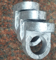 Forklift battery welding pile head carbon rod lead strip battery connecting strip battery pure lead pile head