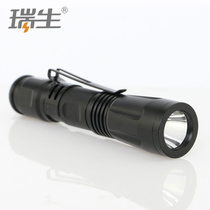 Grade 7 waterproof No 5 1 section aluminum alloy flashlight imported CREE lamp beads