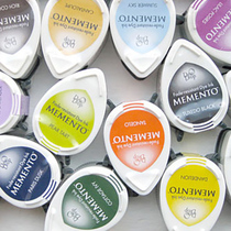 Japan Tsukineko Moon Cat Imprint Mento Memento MD Rubber Stamp Water Drop High Light Paper Printed Mud With Photos