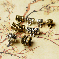 Handmade jewelry material diy double-pass elbow alloy a variety of models optional jewelry woven materials