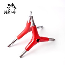 Three fork Allen Wrench Bicycle Installation Tool 4 5 6MM Wrench Mountain Bike Allen Wrench