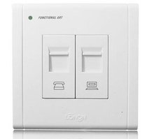 Langene switch socket panel NB9 0 series computer socket panel