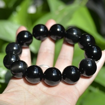 18mm natural obsidian bracelet to ward off evil spirits and lucky man shou chuan