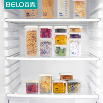 Bailu transparent kitchen sealed cans plastic grains storage cans moisture-proof noodles refrigerator food storage cans