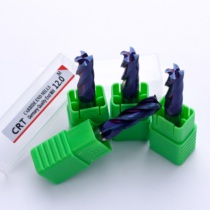 CRT65 degree American Ken Sodium tungsten steel blue sodium rice flat head ball end milling cutter factory direct sales-integral cemented carbide