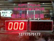 Construction site number of entry and exit statistics screen construction unit entry number Display LED outdoor count parking space count
