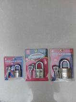 40 50 60mm straight Open waterproof anti-rust padlock special key anti-unlocking tool unlocking anti-theft padlock lock