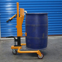 Promotion Juding hydraulic oil drum truck scale type chemical drum loading and unloading truck 350KG manual handling pile height