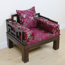 Custom-made solid wood Chinese furniture cushion Mahogany sofa cushion non-slip classical Arhat bed cushion drum stool dining chair cushion