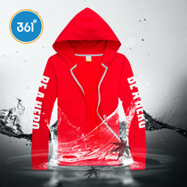 361 childrens clothing boys sportswear 2021 summer new childrens hooded knitted jacket 361 degree big childrens jacket R