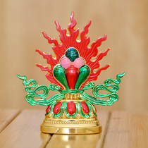 The amount of such religious mo ni bao ba jixiang colorful mo ni bao beautifully bright gold mo ni bao high 8 5cm