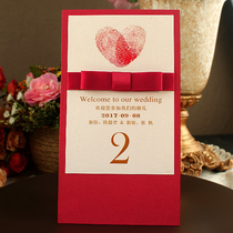 Aixi wedding seat card table card wedding seat card card custom seat card table card table card card