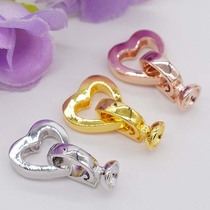 925 Silver Buckle Pearl Necklace Clasp Hand Chain Buckle DIY Ornament Accessories Necklace Repair Loving Clasp Pure Silver Buckle