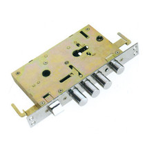 Brand big round head anti-theft door lock body ZH818 cylindrical double fast door lock Universal new multi Buyang Jiwei 240 *