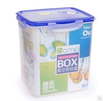 Vacuum plastic fresh-keeping box super large capacity camera moisture-proof dry fruit milk powder tank sealed box storage tank