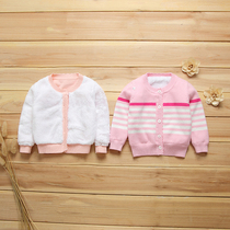 Baby sweater plus velvet winter cotton newborn sweater sweater sweater women cardigan coat baby padded sweater women