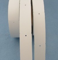 Clothing tag custom-made spot blank cardboard bar code clothes label 35 * 75mm 1000 sheet roll rounded