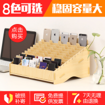 60 grid super large capacity business card box Room card bank card ID card storage box Desktop finishing box business card shelf