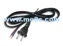 National Label 2 Flat Inserts 28 Core Power Cord Single Head 1 5 m