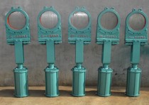 PZ773H knife type gate valve cast steel WCB liquid knife type gate valve for clip-type knife gate slagging valve DN50-600