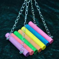 Pet color pedals Totoro Squirrel color swing rainbow platform pedals Rainbow swing toy full