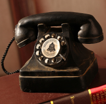 Old do dirty craft telephone studio retro photography props groceries home decorations craft ornaments