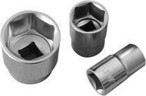 1 2 Two-color short sleeve head manual hexagon sleeve