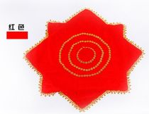 Dance handkerchief Yangge handkerchief handkerchief octagonal handkerchief Extra large thick ring two-person dance handkerchief flower 3 colors optional