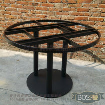 Professional custom hardware table foot induction cooker hot pot table tripod marble table foot Hotel big round dining table feet